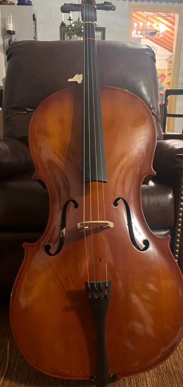 Johannes Kohr 4/4 Cello (Model K38C) with Hard Case